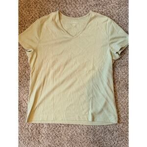 3 for $9 Sonoma 100% Cotton V Nect T Shirt EUC XL Light Green